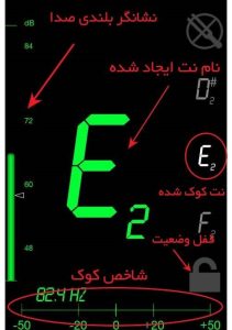 کوک سه تار با گوشی