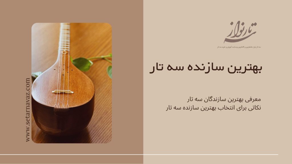 بهترین سازنده سه تار